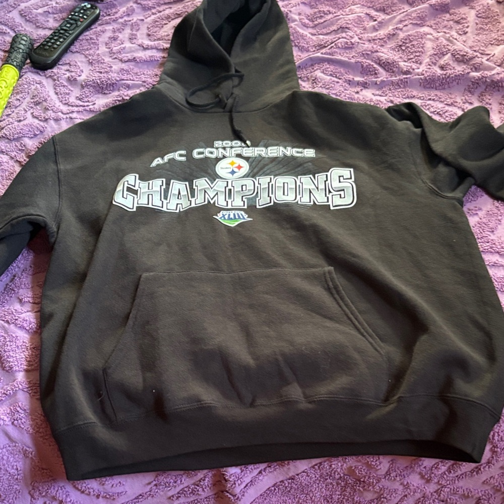 Black AFC Conference Champions Hoodie